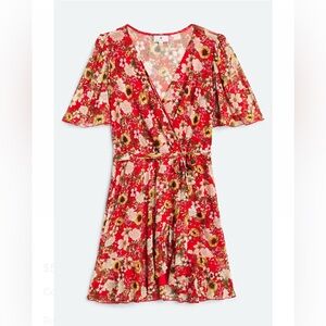 SOCIALITE Maryam Mesh Wrap Dress Size Medium